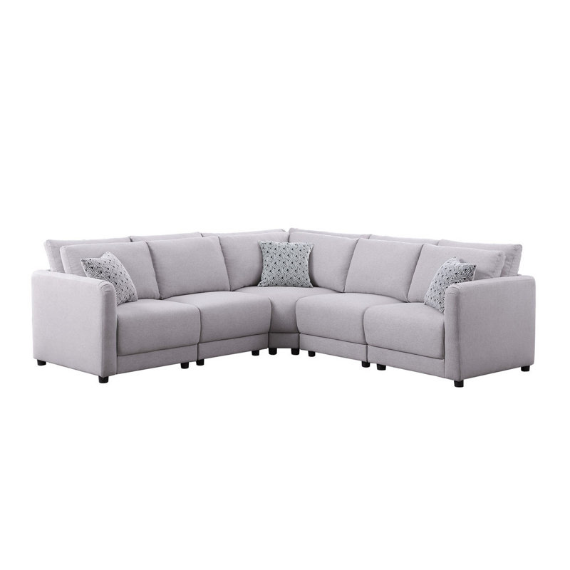 Upholstered Sectional Symmetrical