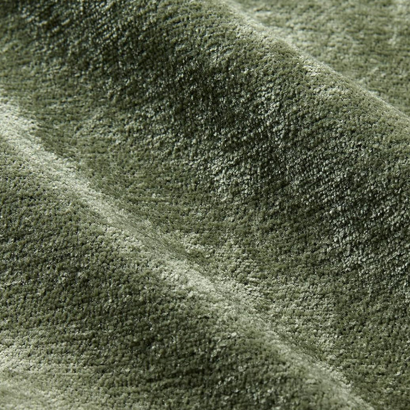 Canapé modulaire surdimensionné en forme de L de 118 po pour salon modulaire en L 118 po, Mélange de polyester vert olive