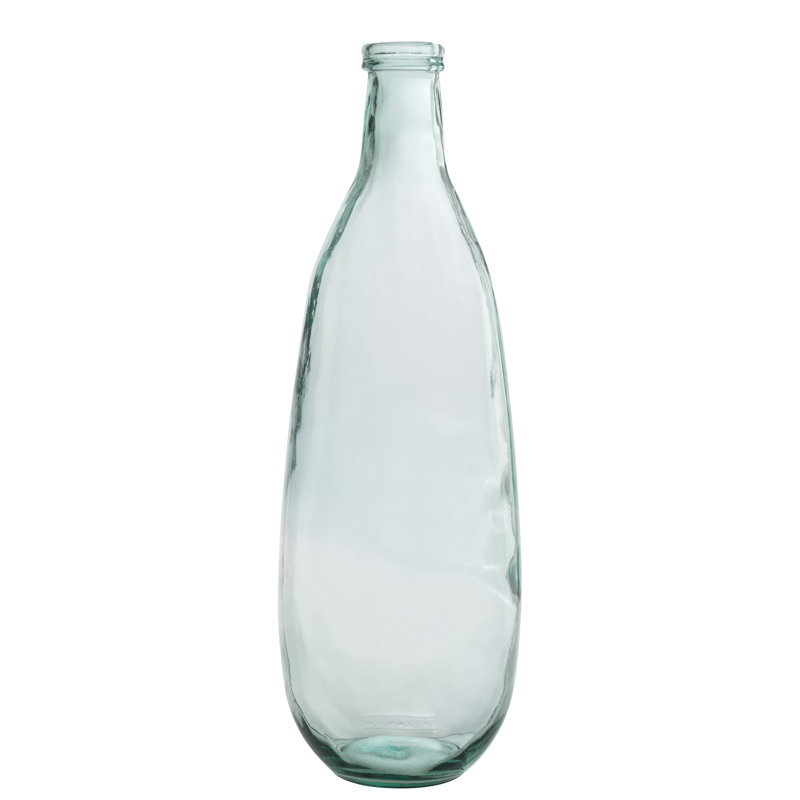 Yancey Glass Table Vase 1, 75cm H x 25cm W x 25cm D, Clear