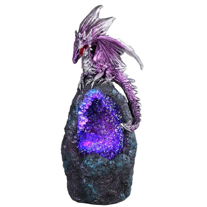 Éclairage de nuit dragon on del crystalstone