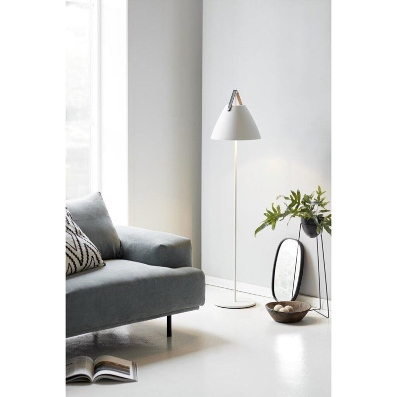 153.7cm Traditional Floor Lamp, White