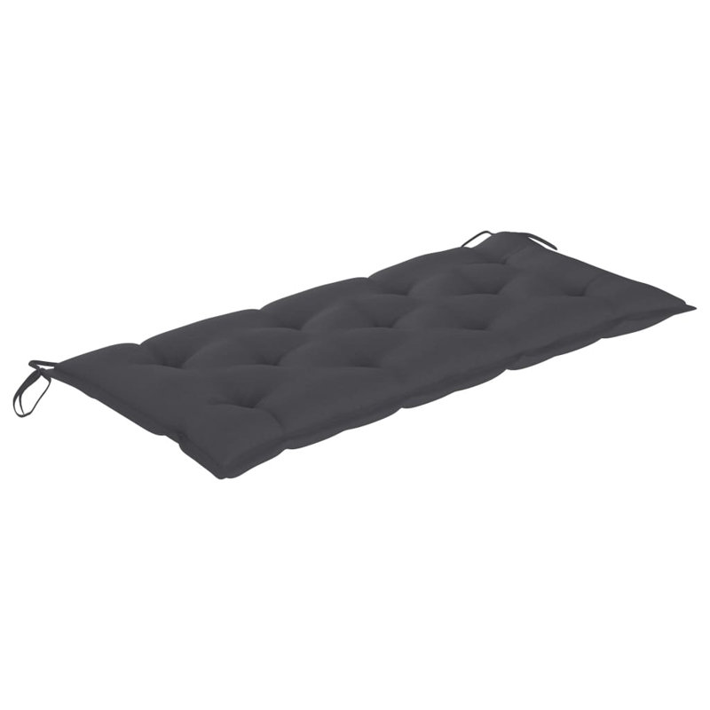 Banc de jardin en bois Toru, Anthracite