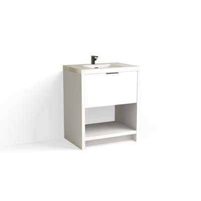 Vista 30" W Freestanding Single Bathroom Vanity