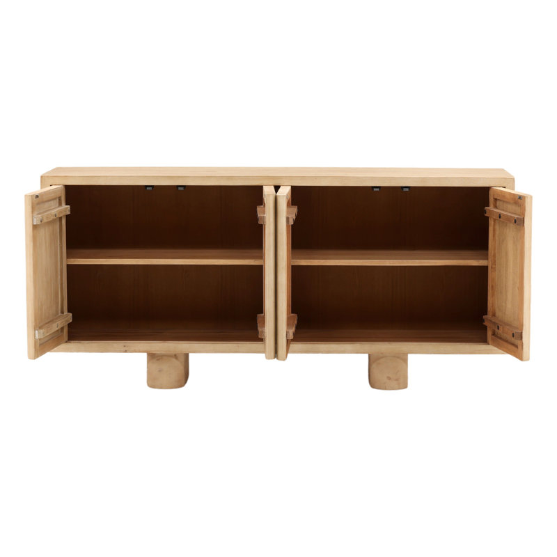 Thalia 73" Wide Sideboard, Light Natural