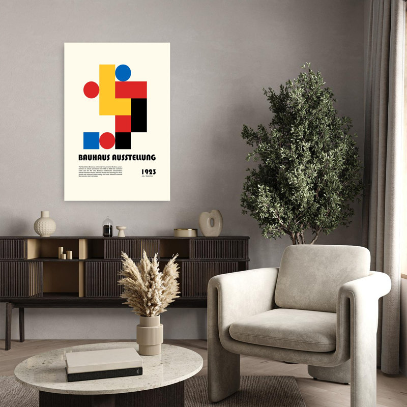 Art contemporain abstrait rétro, H 36 po x l 24 po