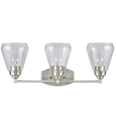 Crosstown 3 - Light Dimmable Vanity Light