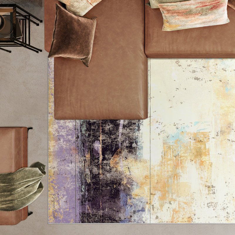 Dree Abstract Indoor Rug, Rectangle 7'6" x 10'4"