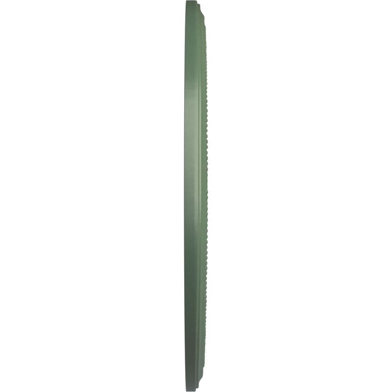 Endurathane Theia Ceiling Medallion, 24"OD x 3 5/8"ID x 1 3/4"P (Fits Canopies up to 6 3/4"), Hand-Painted Athenian Green Finish