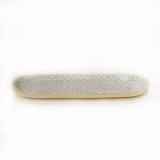 Terrafirma Ceramics Charcoal Lg Canape Platter