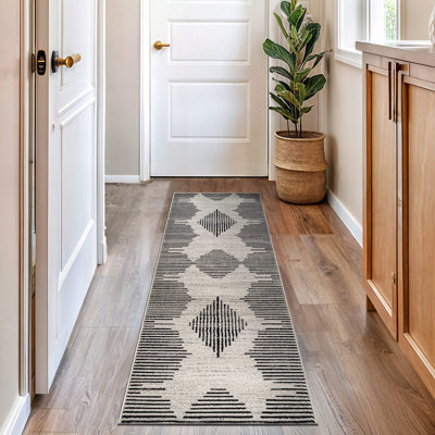 Modern Abstract Area Rug Minimal Contemporary Design