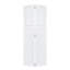 2 panneaux pliables 48 po X 79 po  Porte de grange coulissante en bois de noyer blanc avec ensemble de quincaillerie-132725918-132739760-132739768