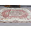 Tapis Oushak antique de couleur rouge surdimensionné de style oriental rétro