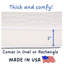 Matelas rectangulaire imperméable Clarysville