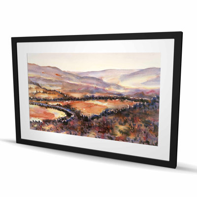 Canadian Forest Framed Matted Print | Scenic Home Decor