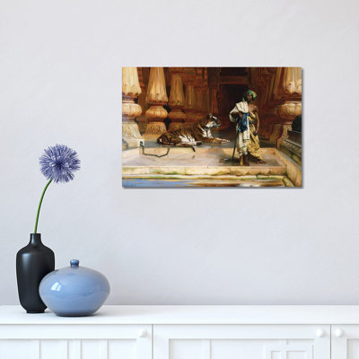 The Palace Guards by Rudolphe Ernst - Wrapped Canvas Print