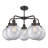 Alphonsa 5 - Light Dimmable Globe Chandelier-117495660-117495662-117495664
