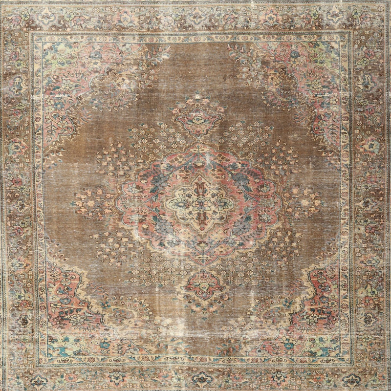 Kaiti Oriental Indoor Rug, Square 5'