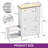 Modern Narrow Hidden Shoe Storage Cabinet Organizer With Bench For Entryway With 3 Flip Drawer-564994072