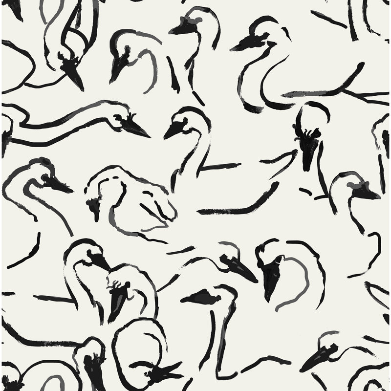 Gander, Black/White