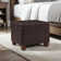 Akifa 21.50" Wide Leather Rectangle Storage Ottoman
