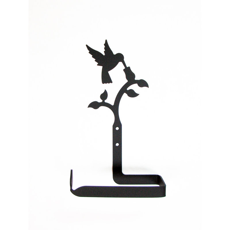 Hummingbird Wall Mount Toilet Paper Holder
