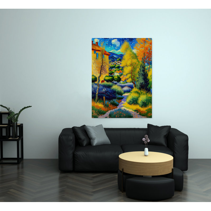 Garden Path, 40" H x 30" W
