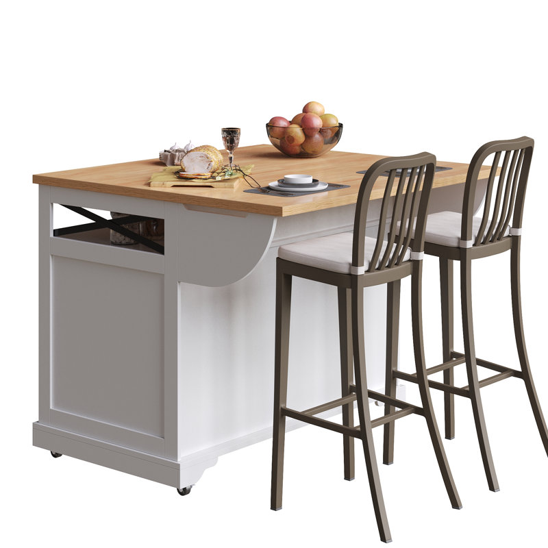 120 cm W Kitchen Island with