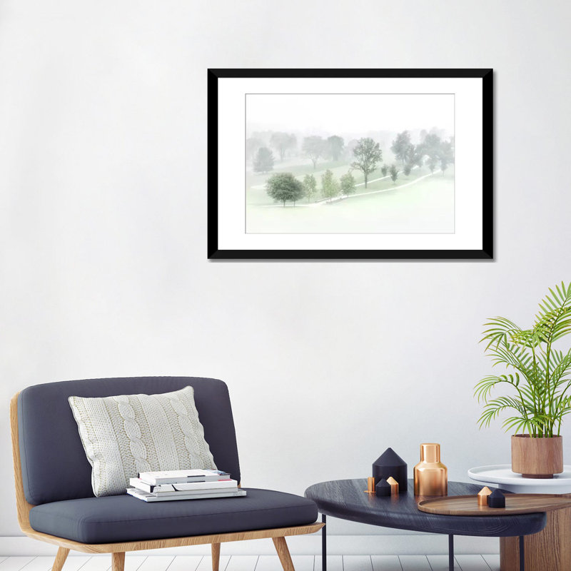 « hanie i », impression sur toile, H 16 po x l 24 po x P 1 po, Papier d'art encadré noir, Blanc