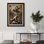 «Archangel Michael Defeating Demons», images de la Bataille céleste baroque, impression sur toile encadrée