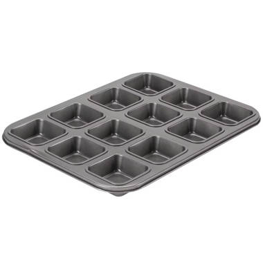 Fox Valley Traders 8-Cavity Nonstick Metal Loaf Pan 