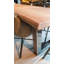 Erickson Acacia Solid Wood Top Metal Base Dining Table