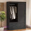 Armoire de rangement haute avec garde-robe-864032005