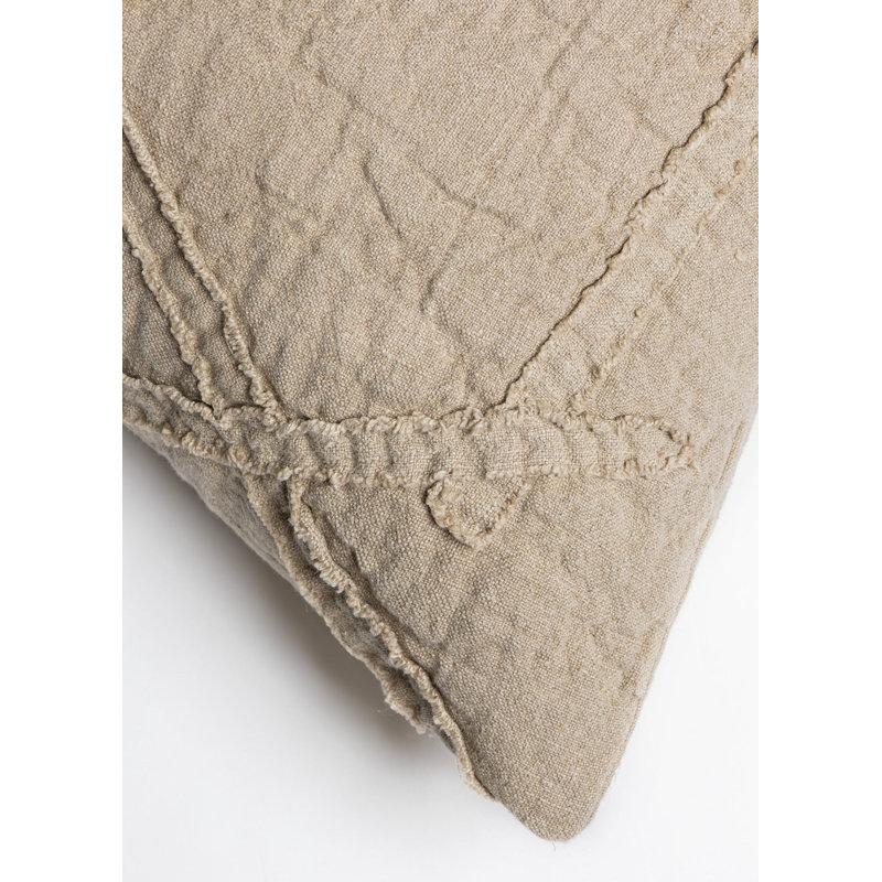Tanner Linen Pillow Sham, Natural, King Size