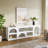 63" TV Stand for 60/65/70-Inch TV, Modern Entertainment Center with 6 Open Storage Shelves, Wood Television Console for Living Room, Bedroom & Family Room, White