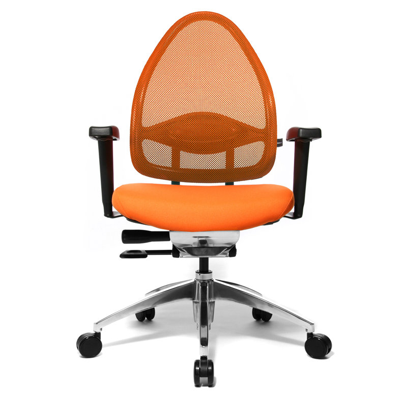 Symple Stuff Office Chair, Orange