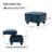 Djuana Transitional 27"W Lift-Top Leather Ottoman with Storage-317521047