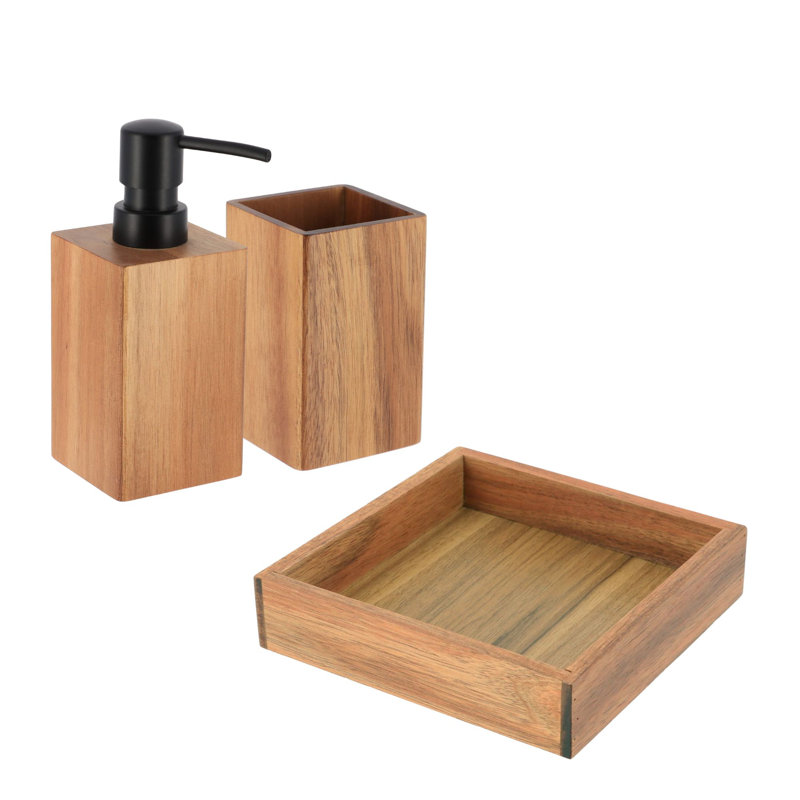 Plateau à accessoires de salle de bain