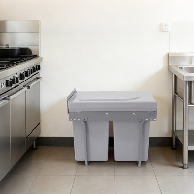 Iron Pull Out Trash Can