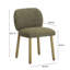 Chaise de salle à manger en tissu texturé Foxy-114319068-114319071
