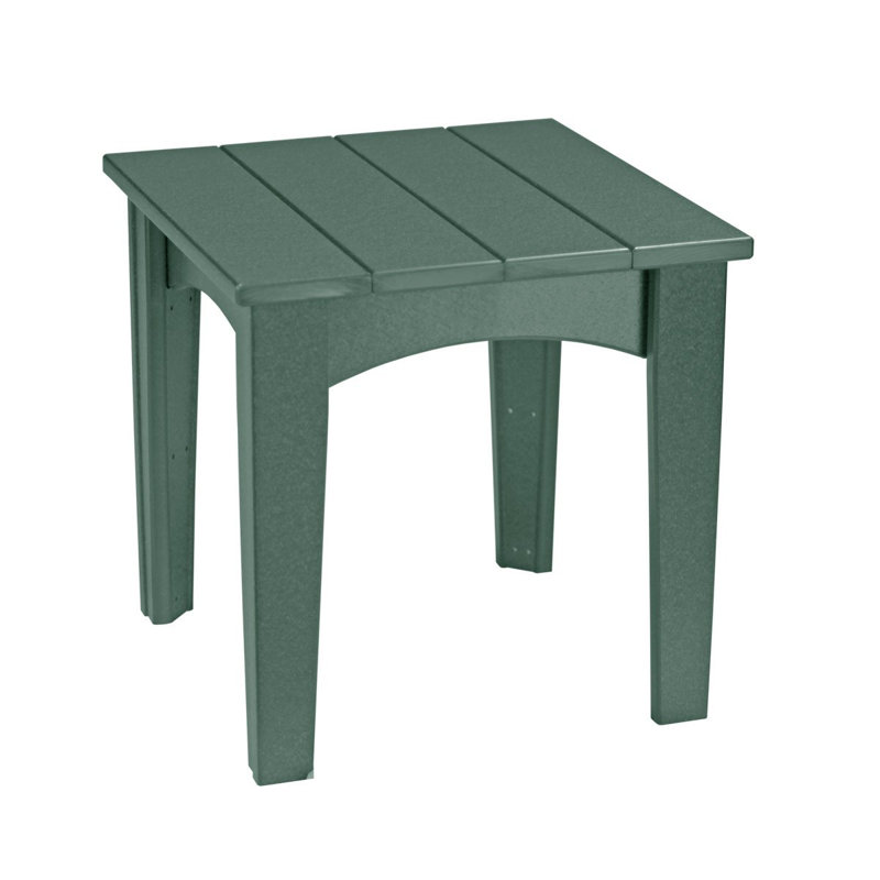 Table d’appoint en plastique Jenafir, Vert
