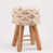 Tan Gray/Natural Wooden