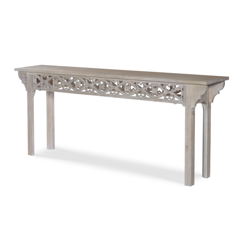 Grand Tour 80'' W Solid Wood Console Table