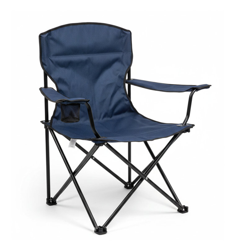 Folding Camping Chair, Blue, 1