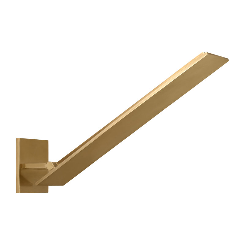Angolo LED Flush Mounted Sconce, 18.3" H x 3.8" W x 4.5" D