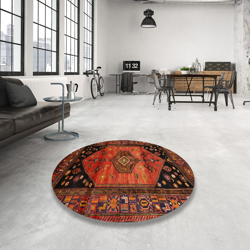 Penacook Oriental Indoor Rug, Round 6'