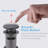 Pop-Up Bathroom Sink Drain with Overflow-65948123