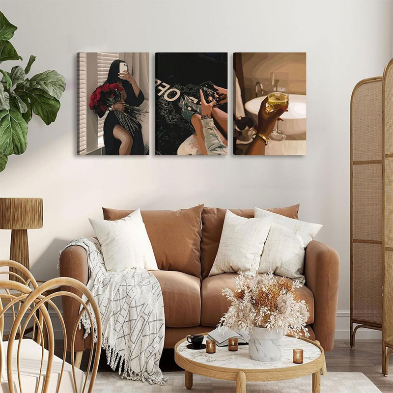 3 Piece Wrapped Canvas Print