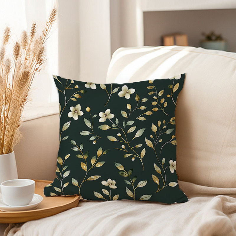 Botanical Pattern III Cottage, 20"H x 20"W