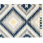 Tapis bleu marine à motif tribal kilim Tonio-32973132