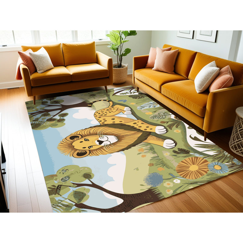 Tapis lavable Indigo, Rectangulaire 7 pi x 10 pi